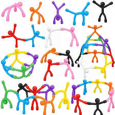 Magnetic bendy people
