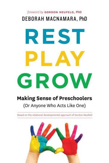Cover of Rest, Play, Grow by Deborah MacNamara, PhD